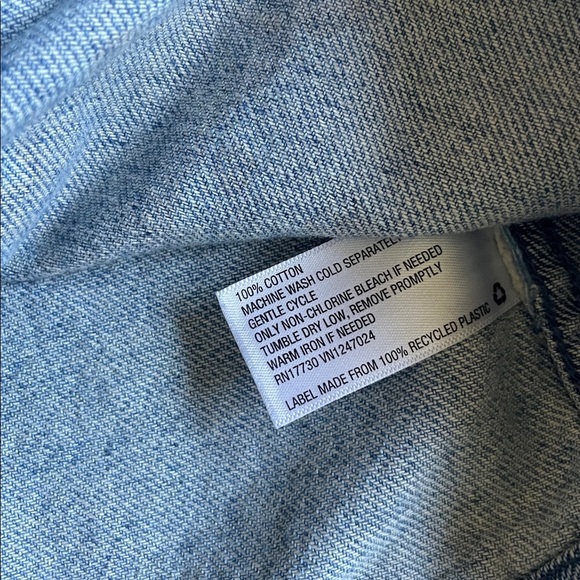 Universal Thread Light Blue Denim Utility Chore Jacket - Picture 10 of 11